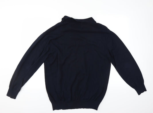 Dunnes Stores Mens Blue   Pullover Jumper Size L