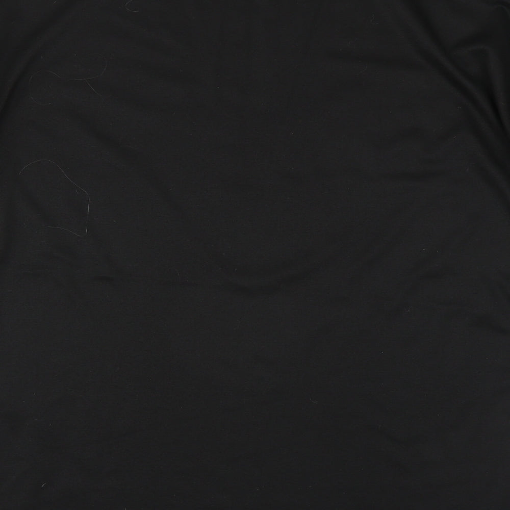 Miss Pap Womens Black   T-Shirt Dress  Size S