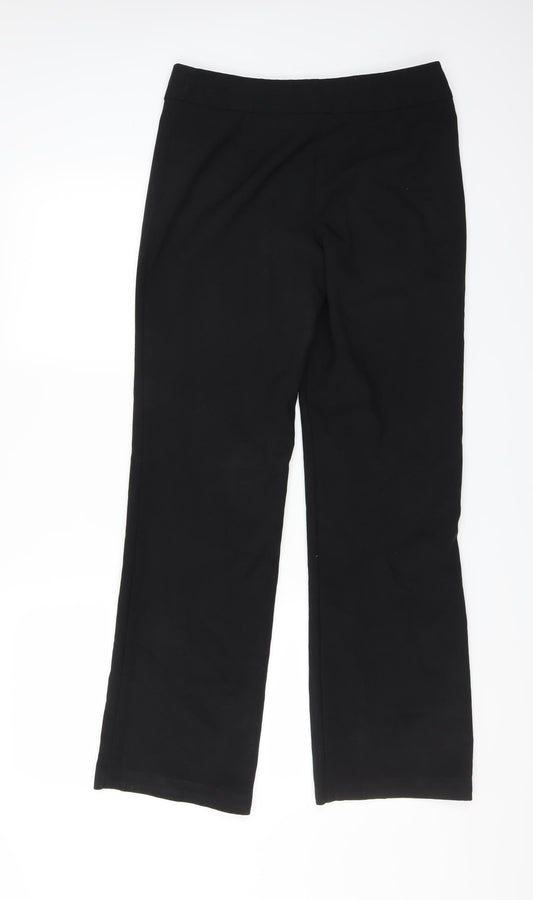 George Womens Black   Trousers  Size 10 L31 in