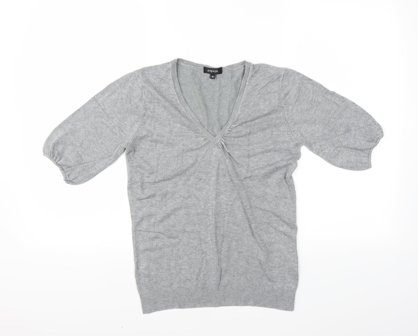 Matalan Womens Grey   Pullover Jumper Size 12