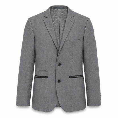 Mens UK Size 38 Burton Regular Grey Suit Jacket