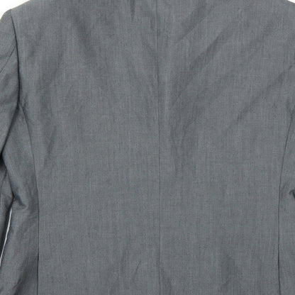 Mens UK Size 38 Burton Regular Grey Suit Jacket