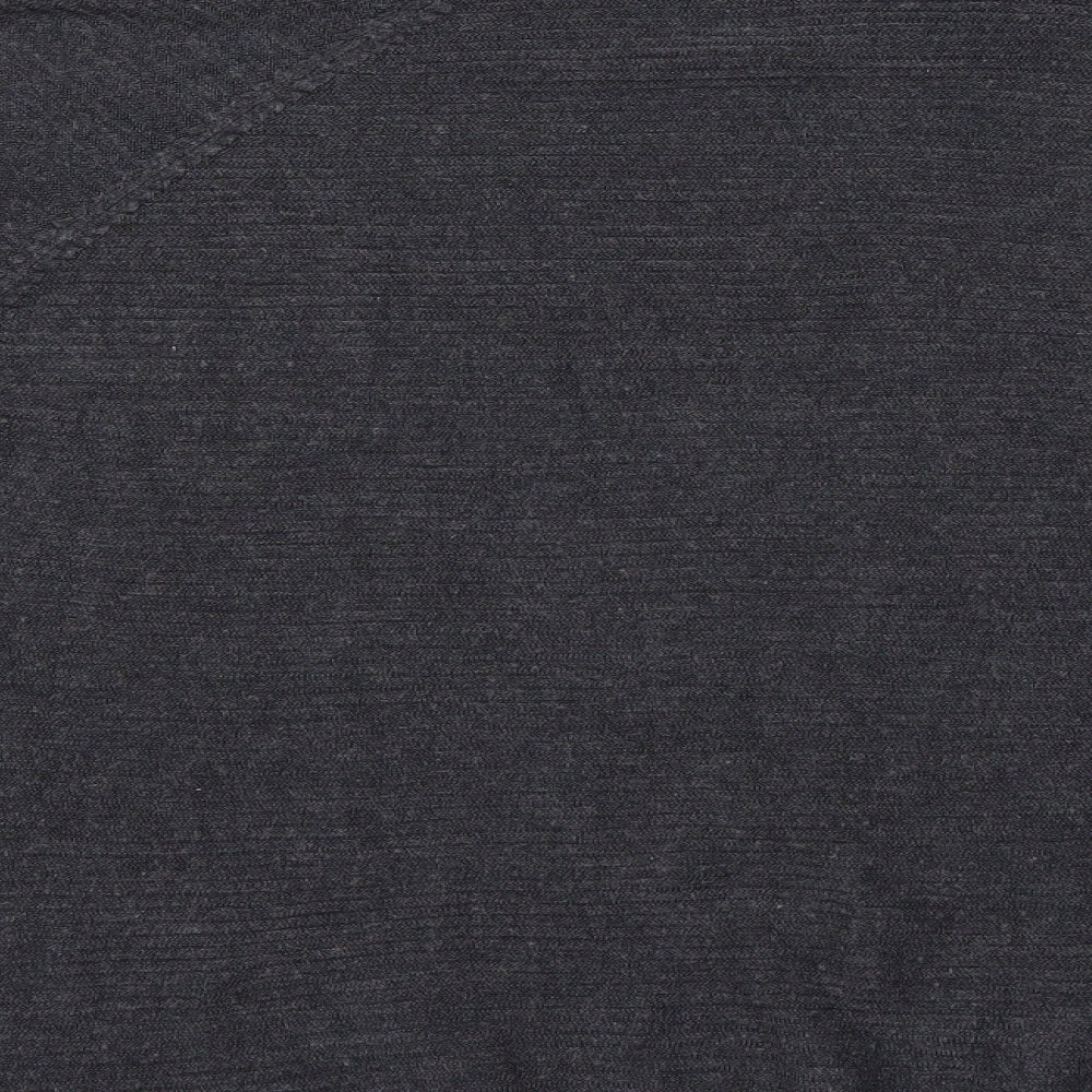 Brand and care label for Jaqueline deYong women’s grey jumper, size XS