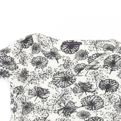 Womens UK Size 8 Marks and Spencer Ivory Tunic Blouse
