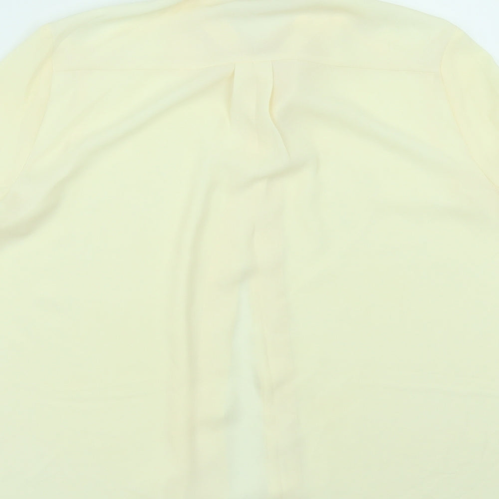 Womens UK Size 12 Dorothy Perkins Ivory Tunic Blouse