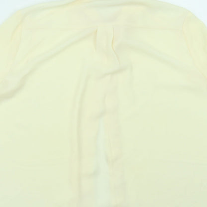 Womens UK Size 12 Dorothy Perkins Ivory Tunic Blouse