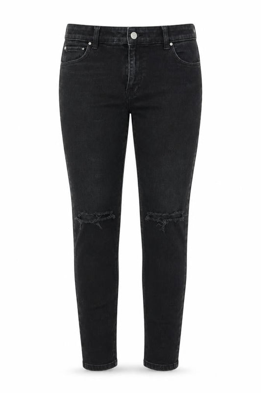 Womens UK Size 32 ASOS Regular Fit Skinny Black Jeans