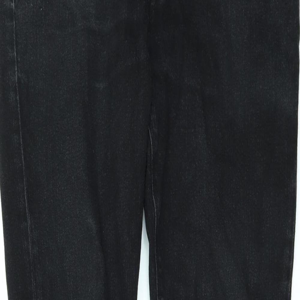 ASOS Womens Black  Denim Skinny Jeans Size 32 L32 in