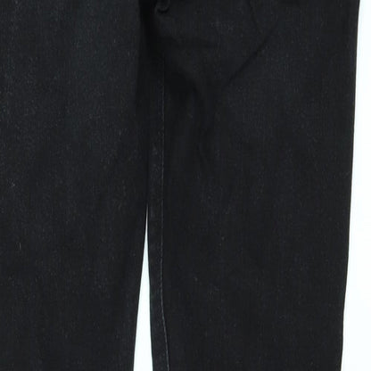 ASOS Womens Black  Denim Skinny Jeans Size 32 L32 in