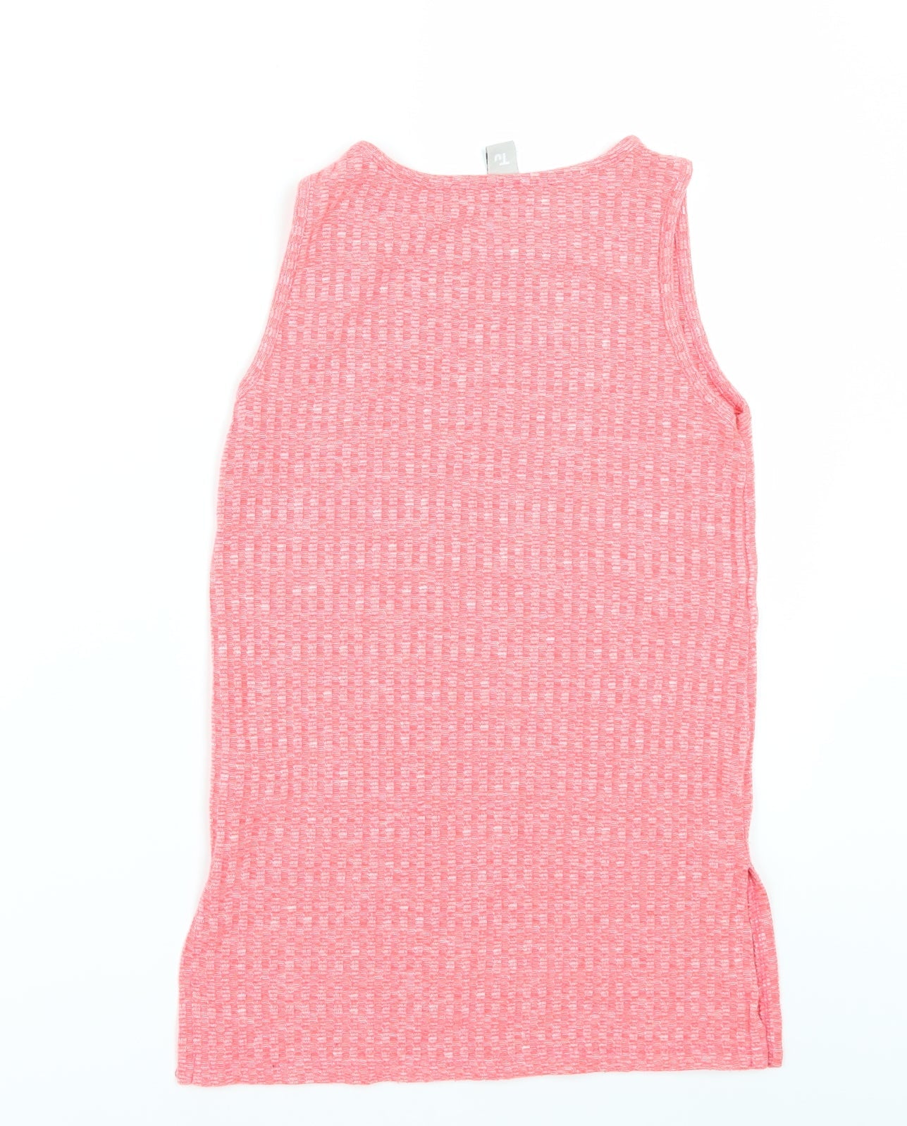 TU  Girls Pink   Basic T-Shirt Size 10 Years  - I LOVE UNICORNS