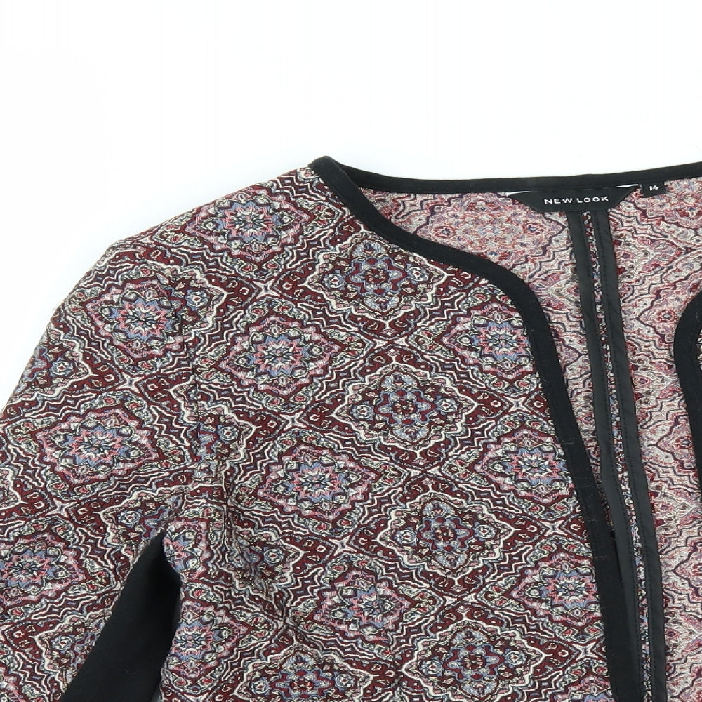 Womens UK Size 14 New Look Multicoloured Jacket