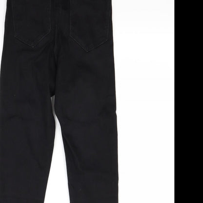 Primark Womens Black  Denim Skinny Jeans Size 10 L28 in