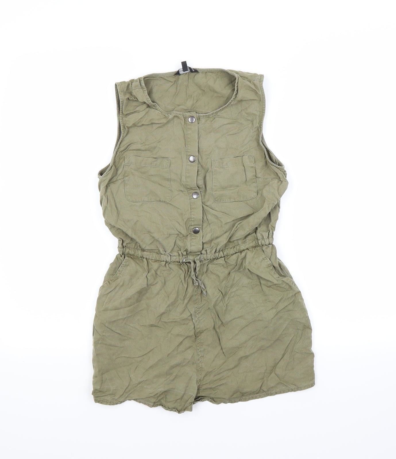 Candy Couture Girls Green   Shorts One-Piece Size 13 Years