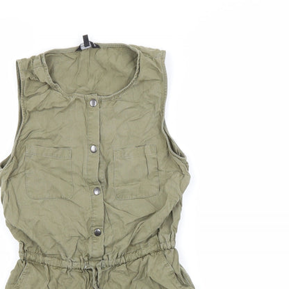 Candy Couture Girls Green   Shorts One-Piece Size 13 Years
