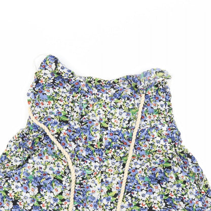 B soul Womens Multicoloured Floral  Shorts One-Piece Size S
