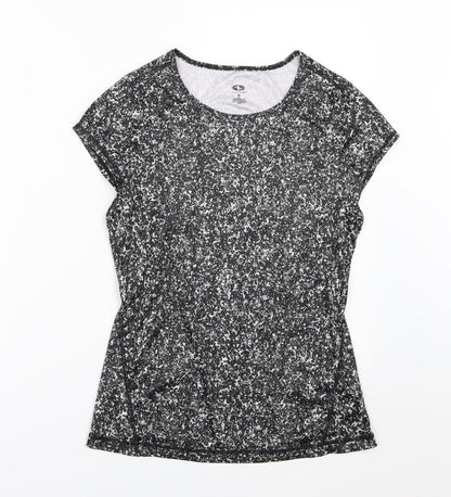 Womens UK Size S Athletic Works Grey  T-Shirt
