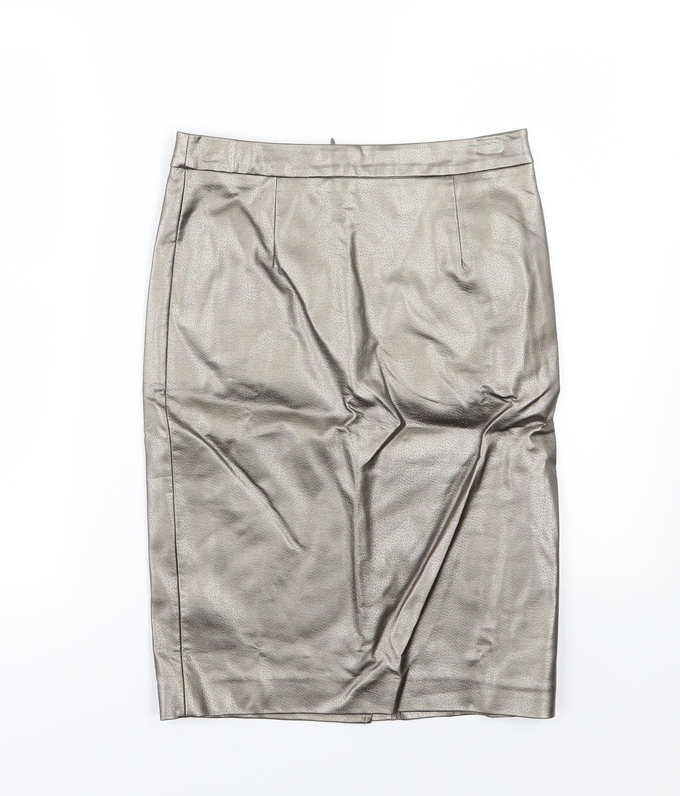 ESMARA Womens Brown   Straight & Pencil Skirt Size 8  - Leather Effect