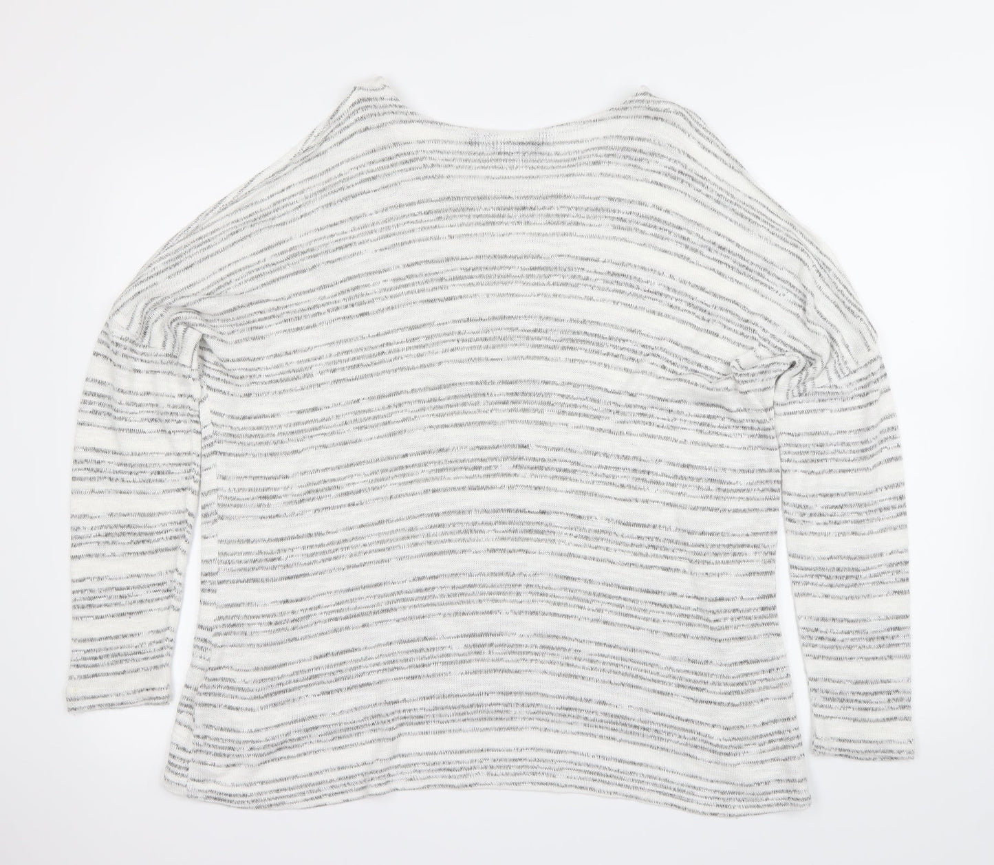 New Look Womens White   Pullover Jumper Size 16