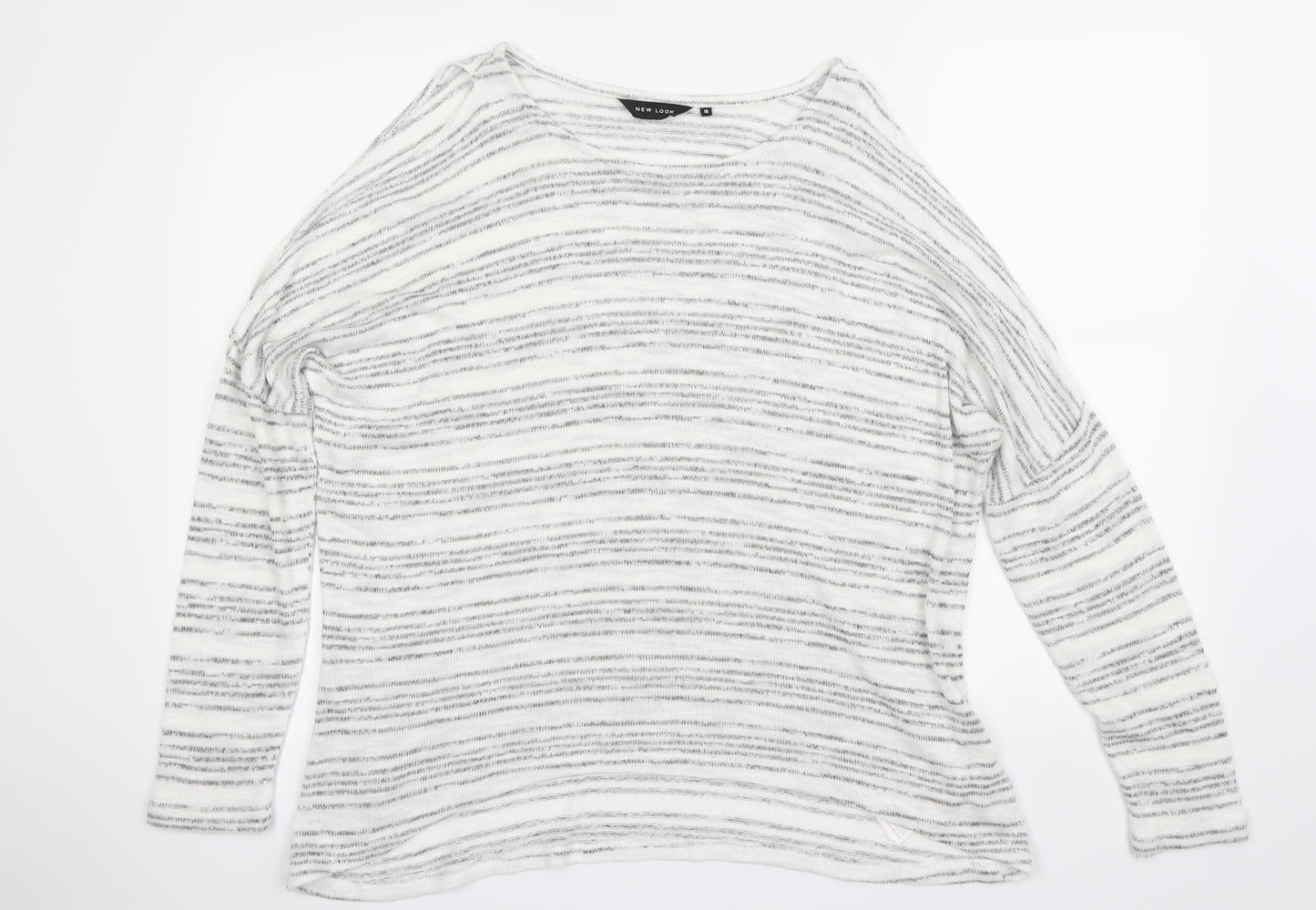 New Look Womens White   Pullover Jumper Size 16