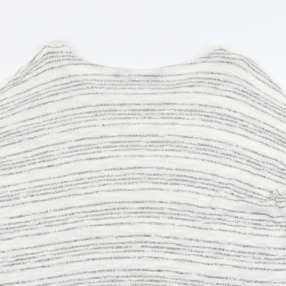 New Look Womens White   Pullover Jumper Size 16