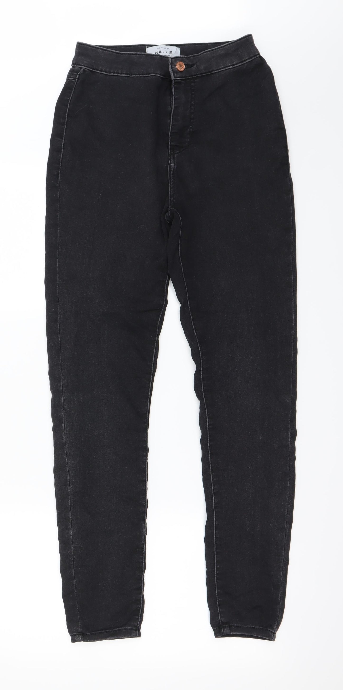 New Look Womens Black   Skinny Jeans Size 10 L28 in