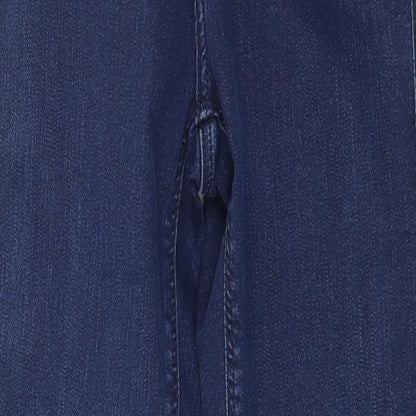 Topshop Womens Blue  Denim Skinny Jeans Size 26 L32 in