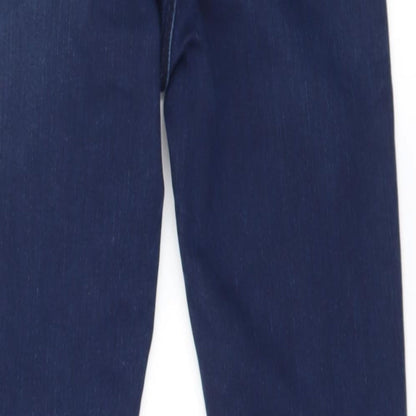 Topshop Womens Blue  Denim Skinny Jeans Size 26 L32 in