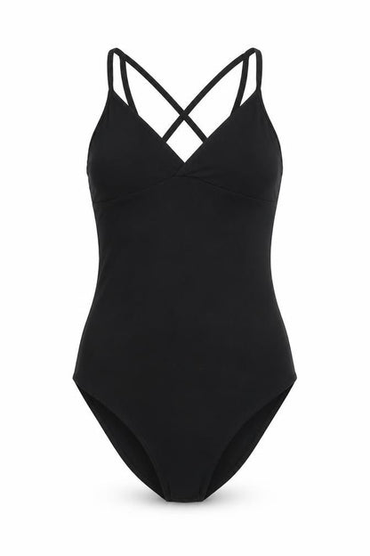 Miss Selfridge Womens Black  Jersey Bodysuit One-Piece Size 6  - Strappy
