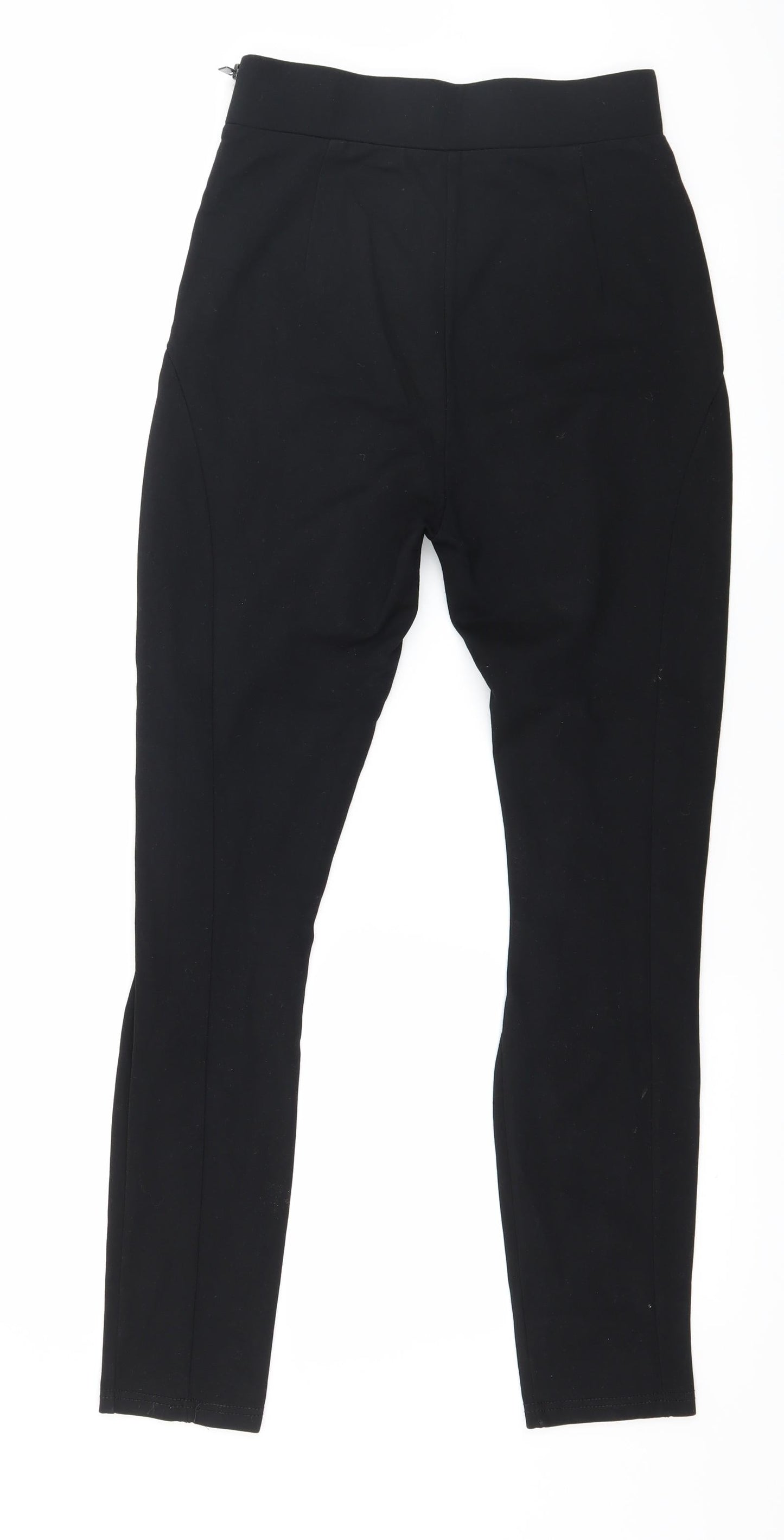 Prime Womens Black  Jersey Capri Leggings Size M L28 in
