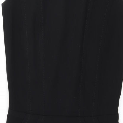 Marks and Spencer Womens Black   Sheath  Size 8