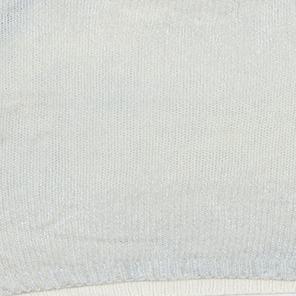 H&M Girls Blue  Knit Pullover Jumper Size 11-12 Years