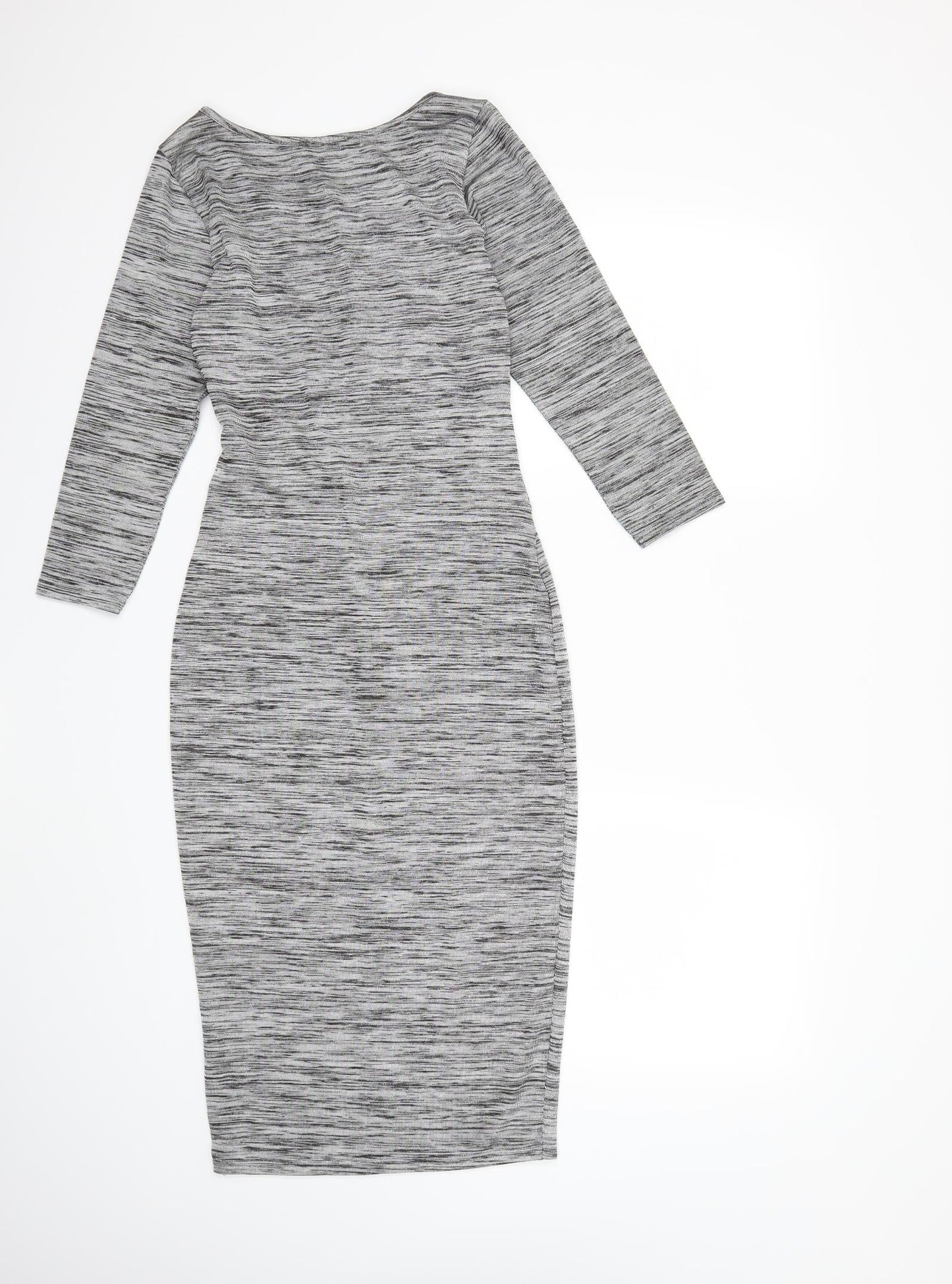 Papaya Womens Grey   Bodycon  Size 8