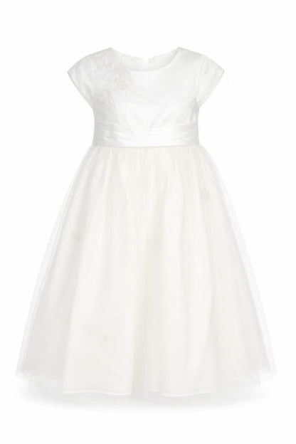 Front view of Tiger Lily women’s white fit & flare, size UK 8