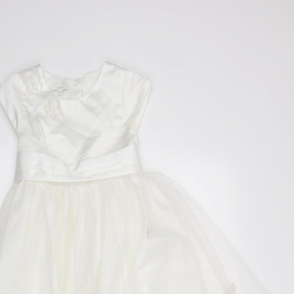 Tiger Lily Womens White   Fit & Flare  Size 8