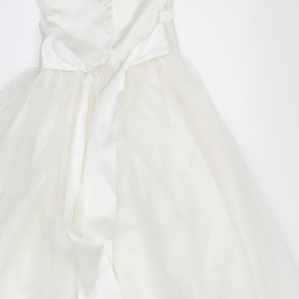 Tiger Lily Womens White   Fit & Flare  Size 8