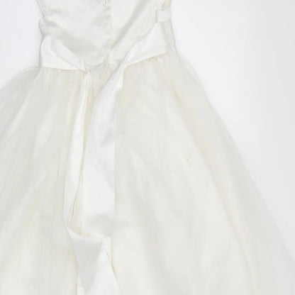 Tiger Lily Womens White   Fit & Flare  Size 8