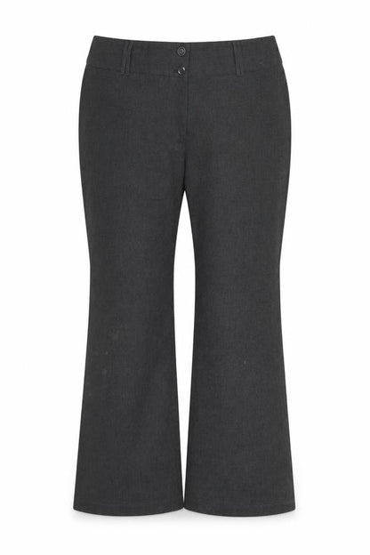 Papaya Womens Grey   Trousers  Size 24 L31 in
