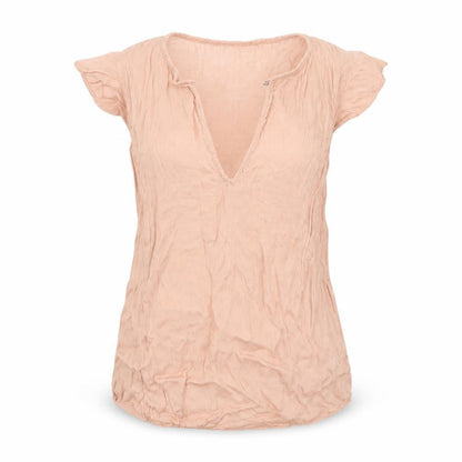 H&M Womens Pink   Basic Blouse Size 6