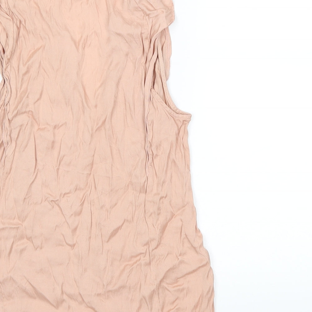 H&M Womens Pink   Basic Blouse Size 6
