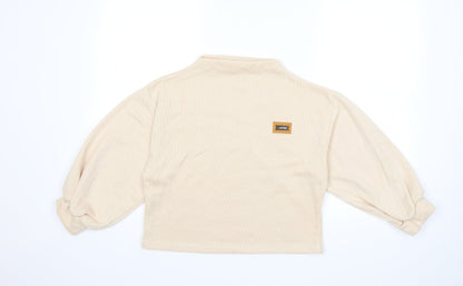 artic besr Womens Beige  Knit Pullover Jumper Size S