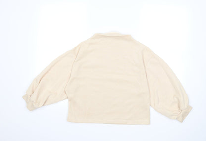 artic besr Womens Beige  Knit Pullover Jumper Size S