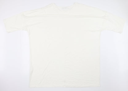 SheIn Womens White   Basic T-Shirt Size 2XL