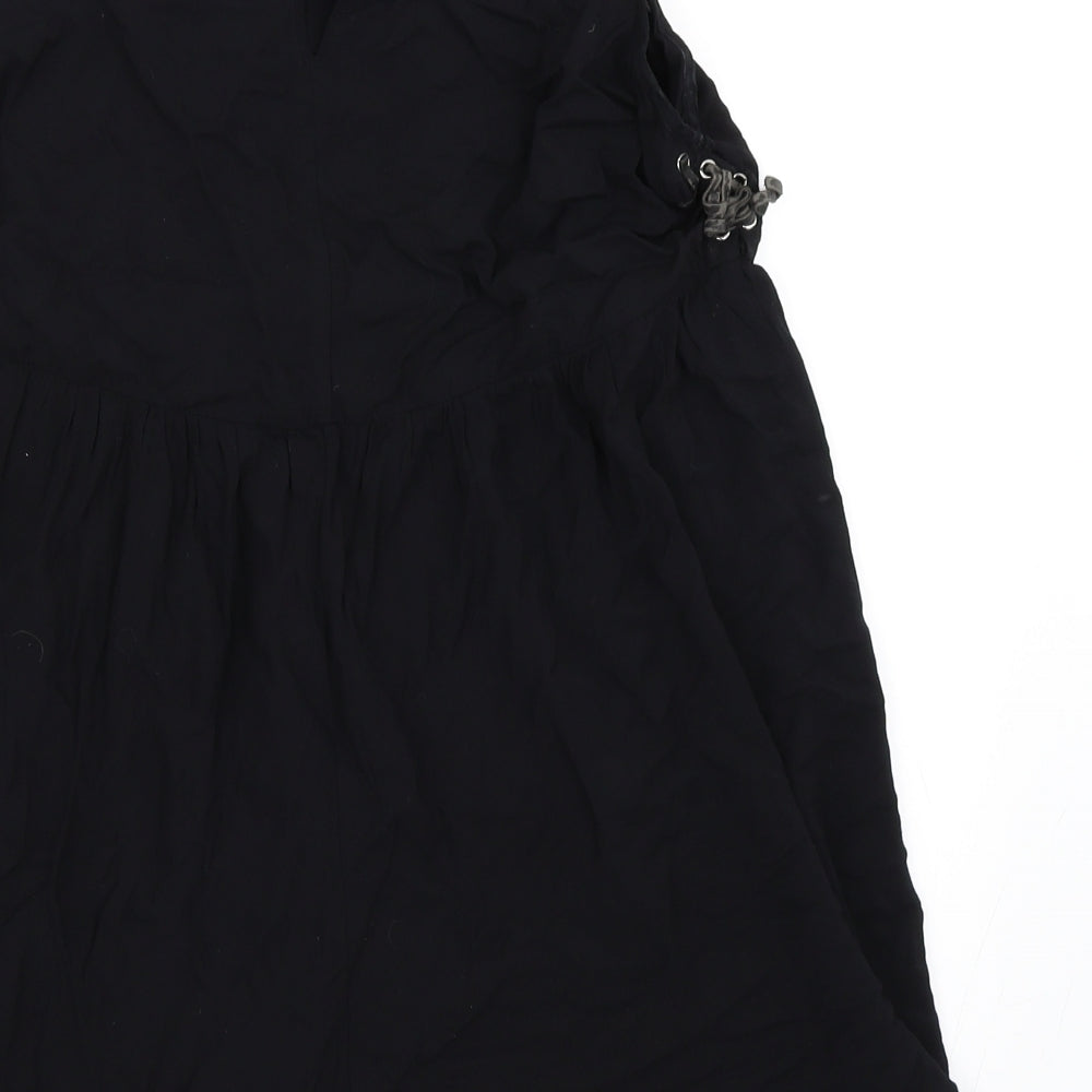 FOREVR 21 Womens Black   Skater Dress  Size M