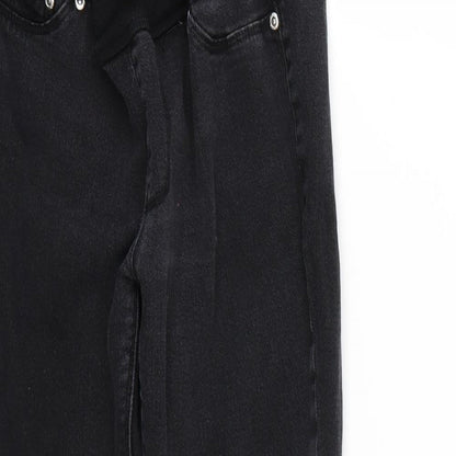 Boohoo Womens Black   Skinny Jeans Size 12 L26 in