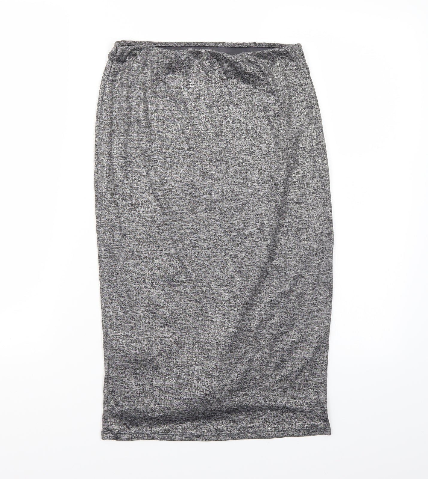 Riverisland Womens Grey   A-Line Skirt Size 8