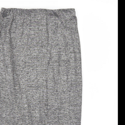 Riverisland Womens Grey   A-Line Skirt Size 8