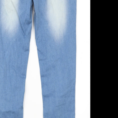 Tendency Womens Blue  Denim Mom Jeans Size L L31 in