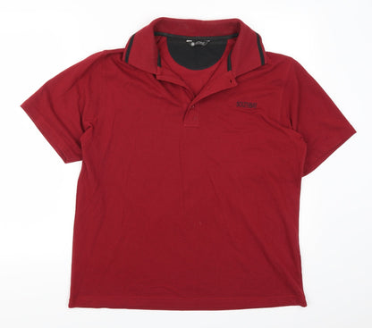 Southbay Mens Red    Polo Size M