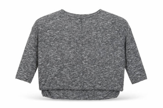 Womens UK Size S Zara Grey Basic Polo