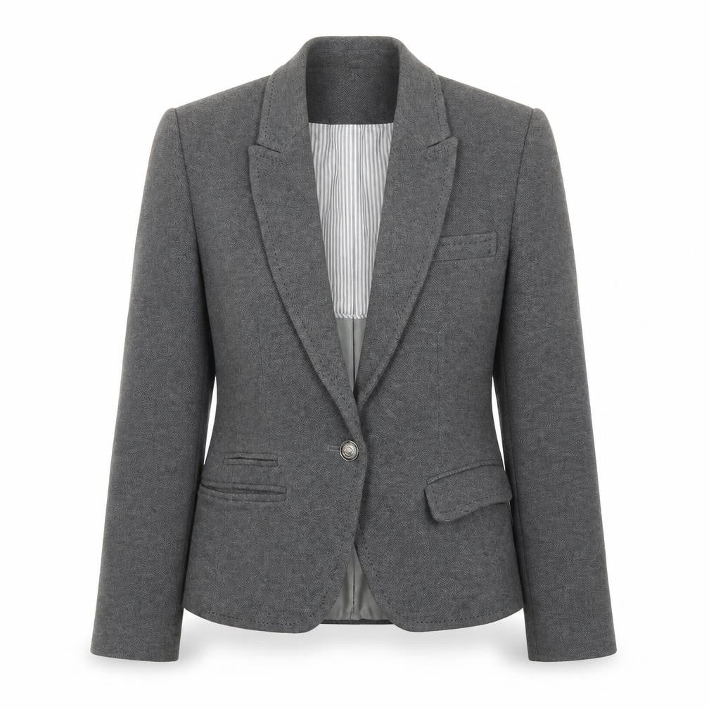 Womens UK Size 8 Autograph Regular Grey Suit Jacket
